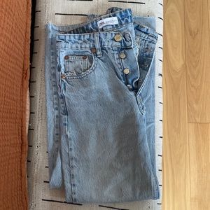 Zara High Waisted Jeans
